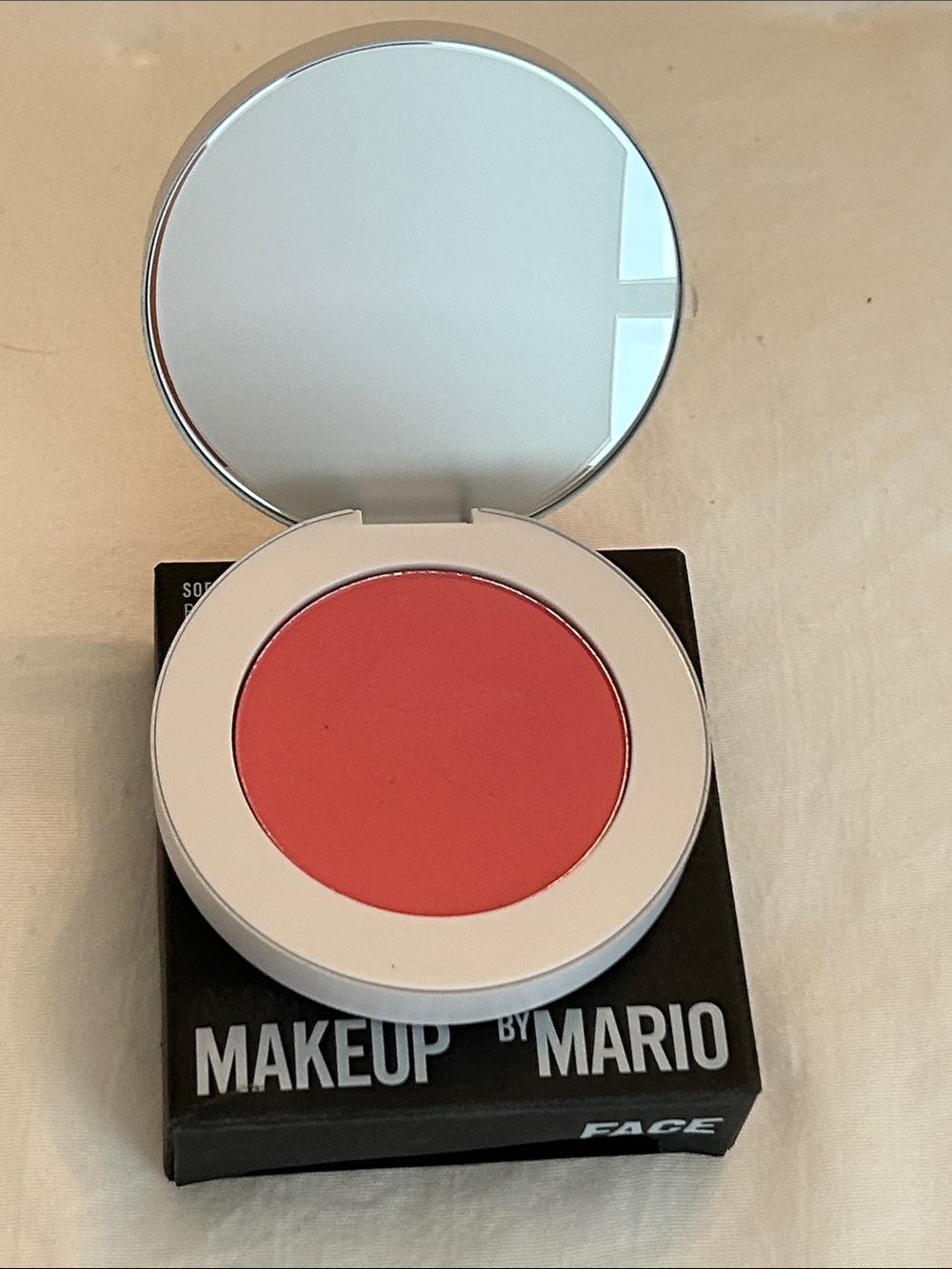 Makeup By Mario Powder Blush - poppy pink